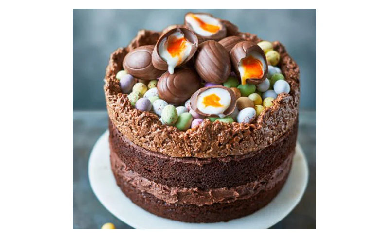 Easter nest cake