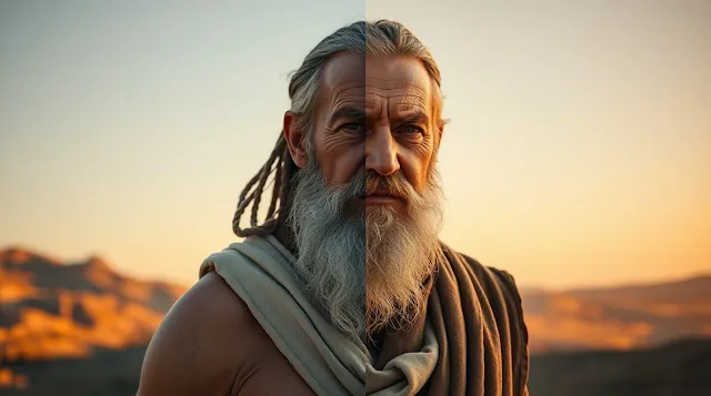 Biblical ancient old Man Imaged 4K Ultra HD AI Images