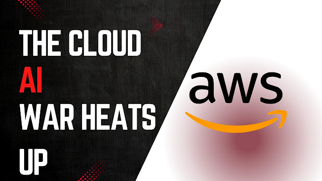 Illustration of AWS cloud platform connected with AI agents powered by Anthropic Claude models, symbolizing enterprise AI integration and marketplace launch