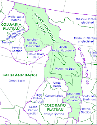 Southern Rocky Mountain Map Area