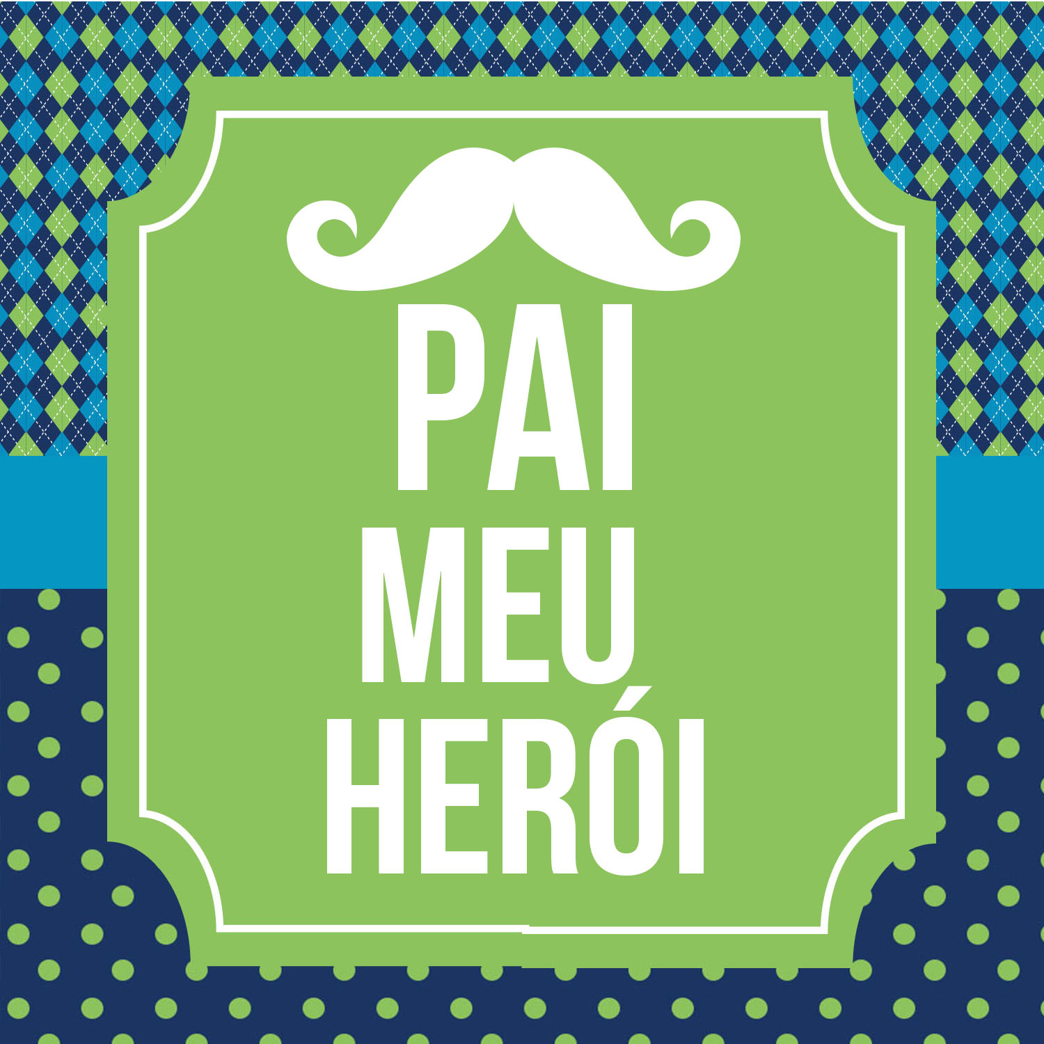 Tag editável para dia dos pais - Cantinho do blog
