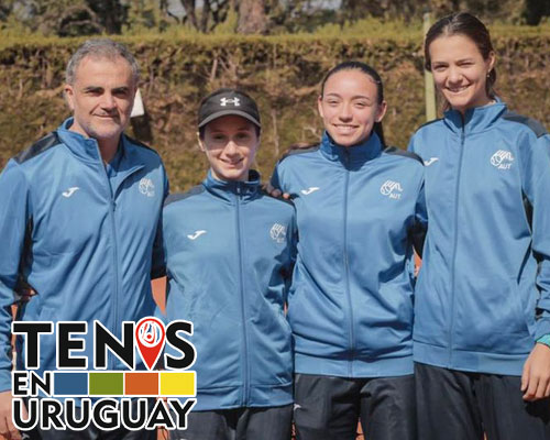 Integrantes del equipo femenino de Uruguay para el Sudamericano Sub-16 2022