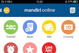 Cara Top Up Link Aja via Mandiri Online