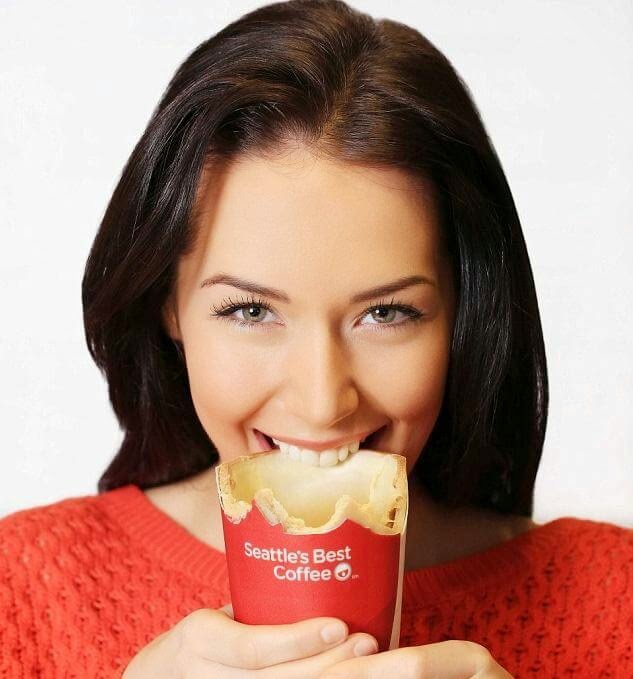 KFC edible cups