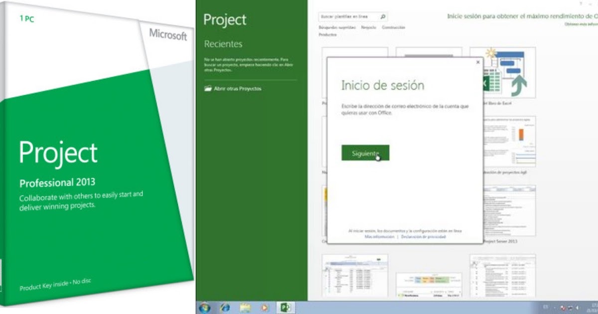 Microsoft Project 2013 Pro [Español] [+ KMS Activator 