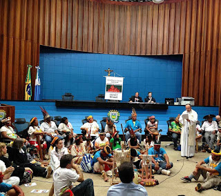 Sessão do CIMI na Assembleia Legislativa de Mato Grosso do Sul