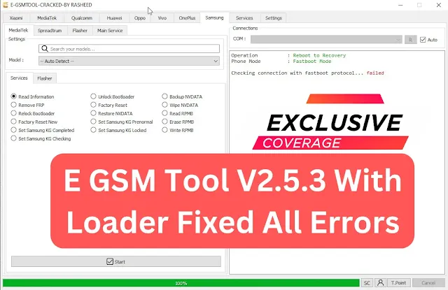 E GSM Tool V2.5.3 With Loader Fixed All Errors