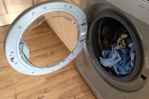 Washing machine door