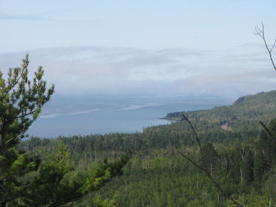 Lake Superior from the Superior Hiking Trail