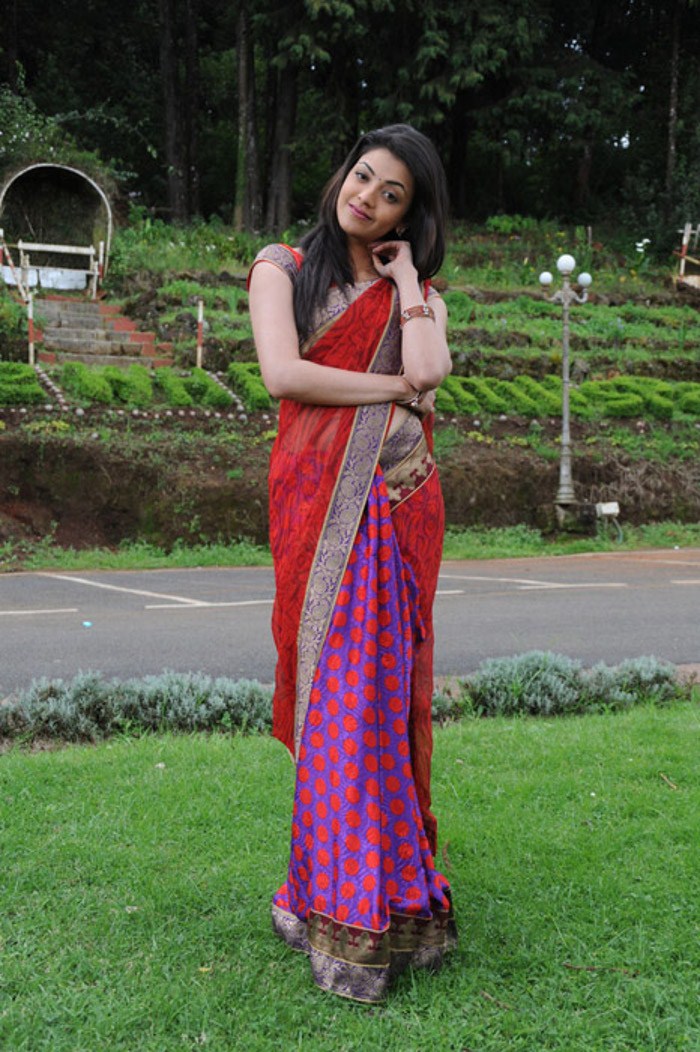 Hot Kajal Agarwal New Saree Stills in Mr Perfect Movie Photoall