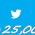 25.000 زائر من جميع أنحاء العالم من "تويتر" مهتم بمحتوى موقعك.