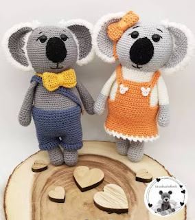 PATRON GRATIS KOALA AMIGURUMI 51545