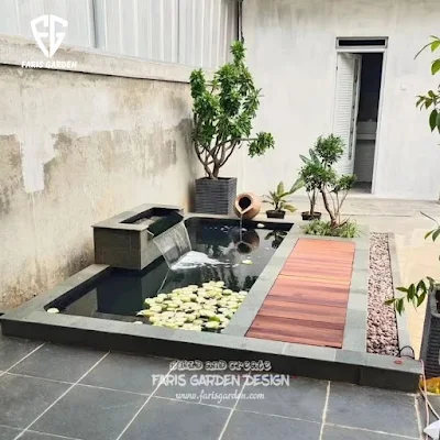 Jasa Tukang Kolam Koi Minimalis Mojokerto - Jasa Pembuatan Kolam Minimalis Ikan Koi di Mojokerto