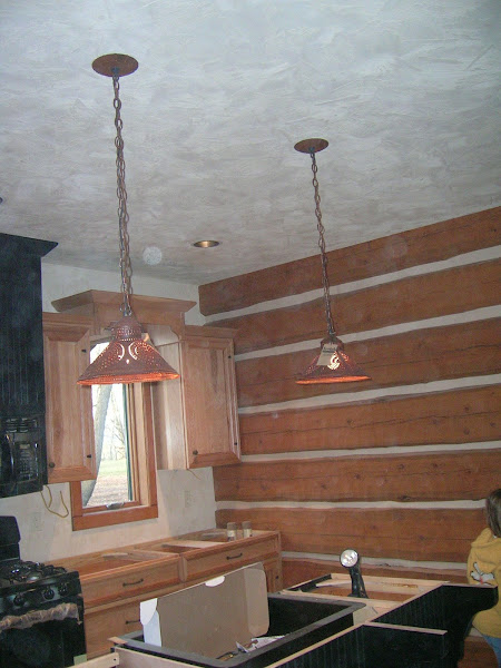 Our punched tin pendants look great!