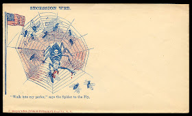 Secession Web - civil war caricature