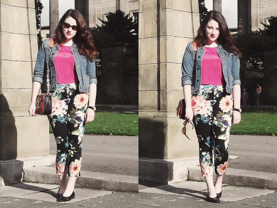 it's cohen - UK Style and Fashion Blog: what i wore, AW12, ootd, patterned trousers, winter sunglasses