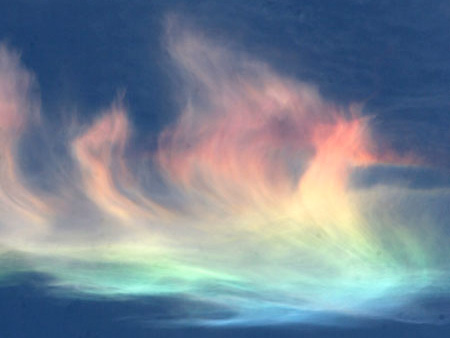 Download News 8 Weather Blog: What is a rainbow cloud?