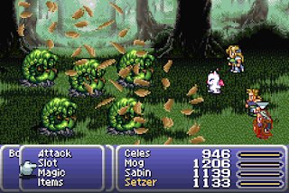 Mog uses the Forest Nocturne Dance in Final Fantasy VI.