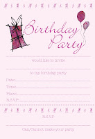 Childrens Birthday Party Invitations