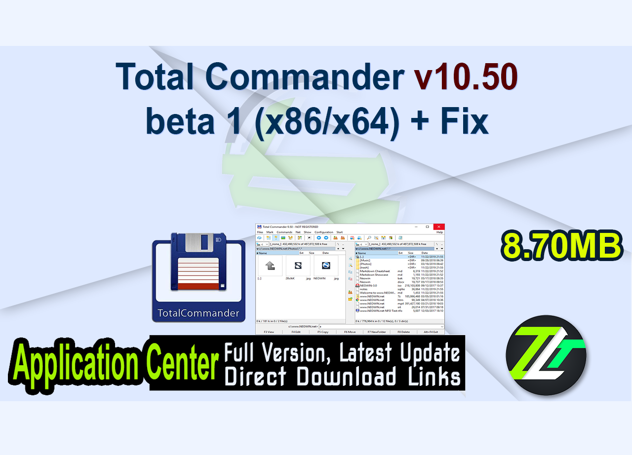 Total Commander v10.50 beta 1 (x86/x64) + Fix