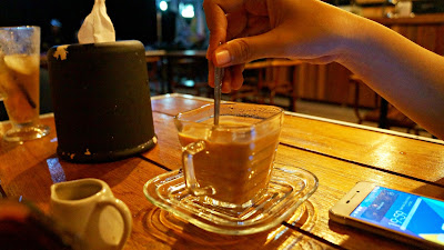 Aceh Gayo Vietnam drip with milk ala  Silent Resto & Coffee Shop