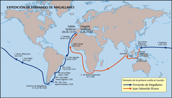 Fernando de Magallanes y la Circunnavegación del Mundo