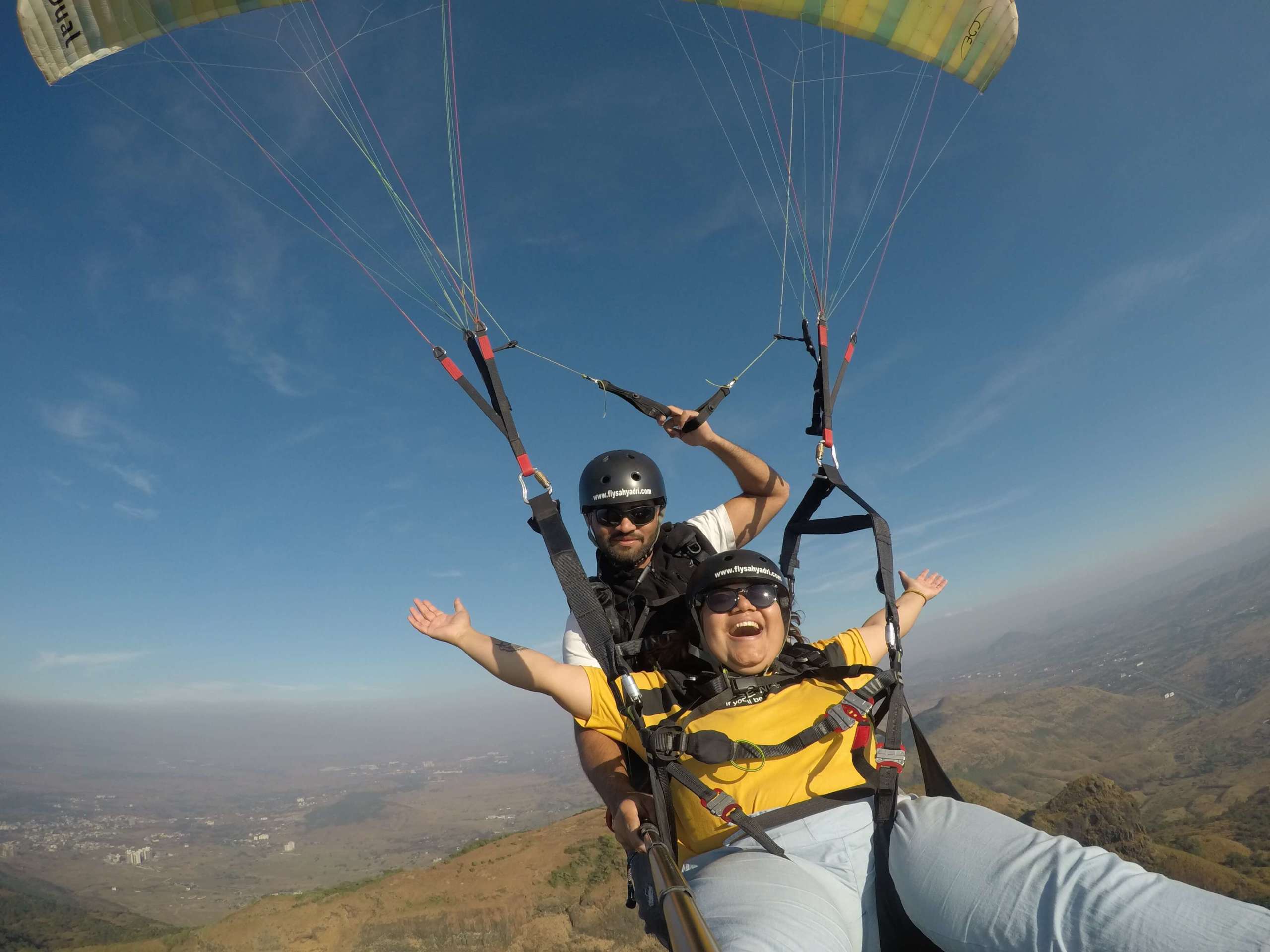 We are a collection of experienced pilots who are Paragliding certified