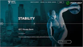 BTC Private Bank обзор и отзывы HYIP-проекта