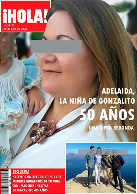 Revista Hola personalizada para cumpleaños