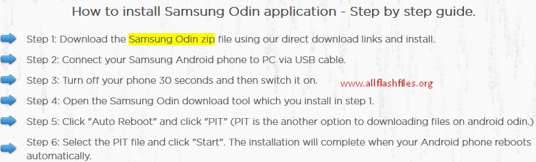 Odin Samsung Flashing Software v3.09-v3.10.6