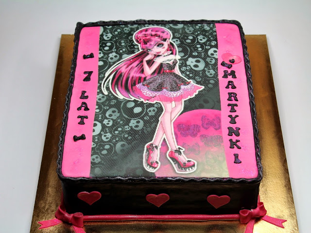 Photo Cake Monster High Draculaura