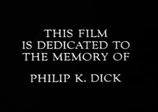 Dedicatoria a Philip K. Dick en Blade Runner