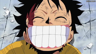 ワンピース アニメ エニエスロビー編 309話 ルフィ 笑顔 Monkey D. Luffy | ONE PIECE Episode 309 Enies Lobby