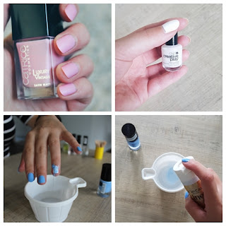 Clothes & Dreams: Instadiary: marble nails and other nail art