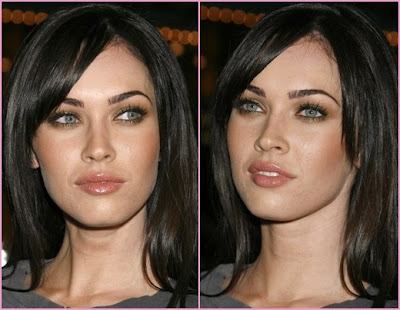 megan fox eye makeup. Megan Fox is mega foxy indeed.