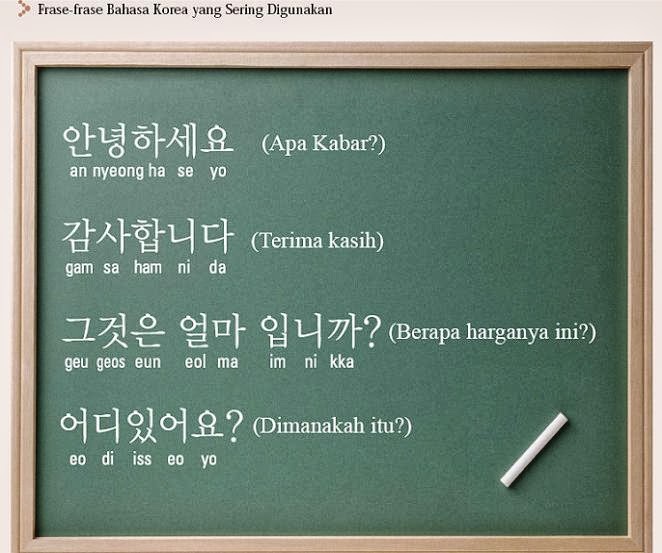 Dasar Belajar Bahasa Korea Kata Kata Gokil Raja Gombal
