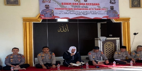 Polres Pandeglang Gelar Kegiatan Pembinaan Rohani,Agar Personil Lebih Baik Dan Humanis.