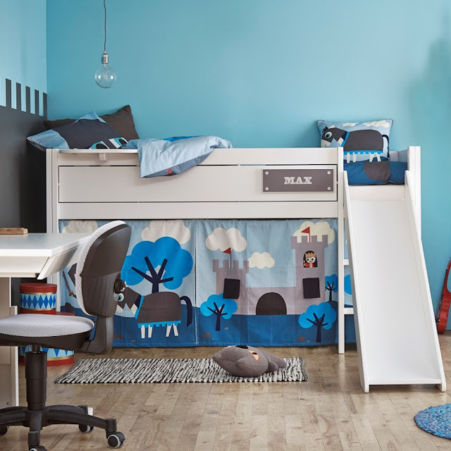 Mixing Fun, Play and Rest ins Kid Bedroom Decoration