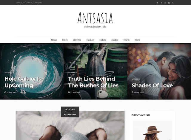Download Theme Way2themes Antsasia Clean