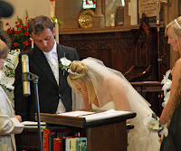 Chris & Claire's "Burnt Orange, Black & White" Wedding Day at St Chad's & Twelve in Thornton.