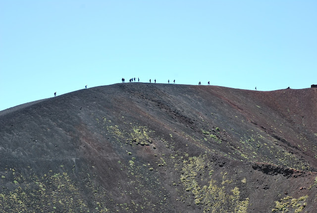 Etna vulkan landskap