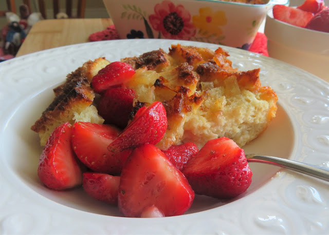 Ginger & Honey Bread & Butter Pudding