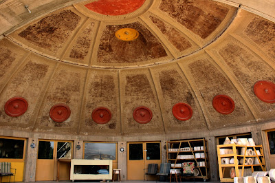 Photograph of Arcosanti Ceramics Studio by Taylor Sirard