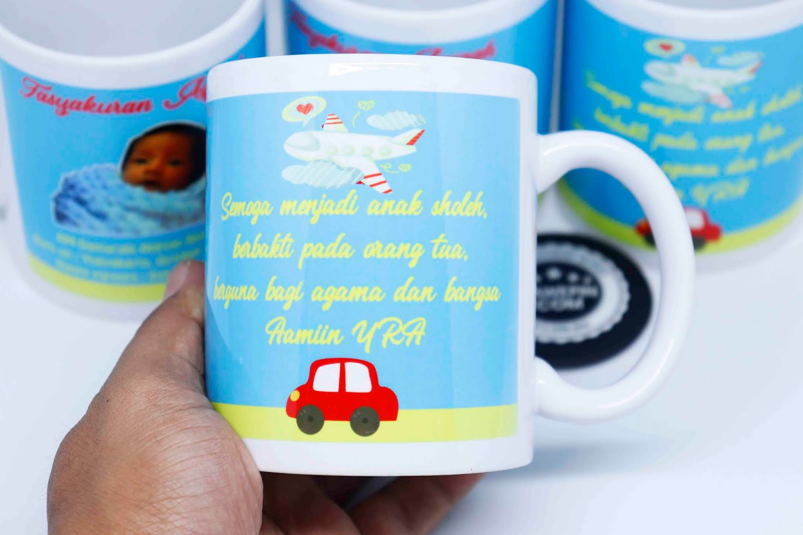 Contoh Desain  Mug Aqiqah Cetak Mug Murah  Jogja 