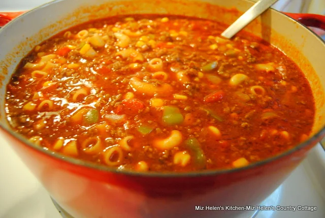 Old Fashion Goulash Soup at Miz Helen's Country Cottage
