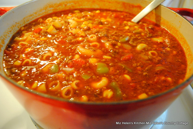 Old Fashion Goulash Soup at Miz Helen's Country Cottage