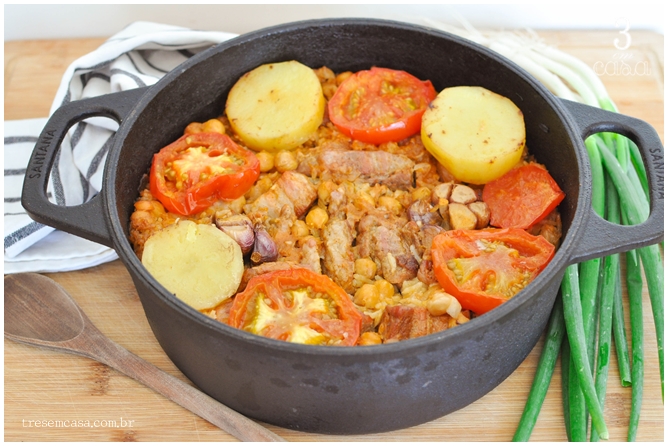 arroz de forno receita espanhola