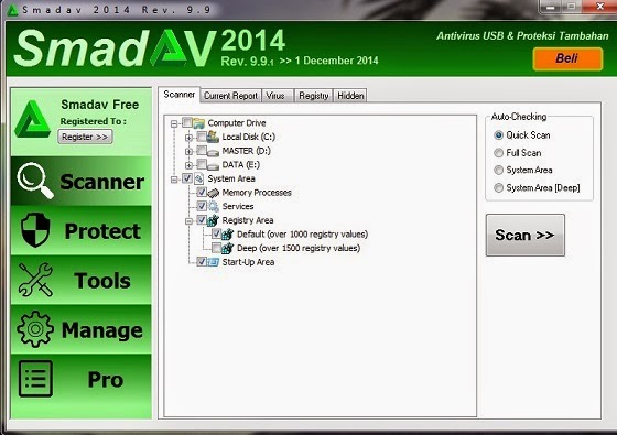 UPDATE SMADAV REV. 9.9 TAHUN 2014