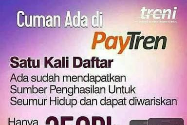 Kenapa harus bayar 350 rebu di paytren