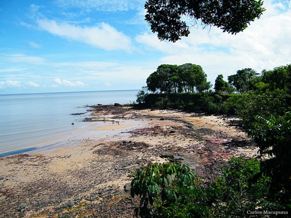 Praia de Marahù - Ilha do Mosqueiro, Belém do Parà, foto: Carlos Macapuna